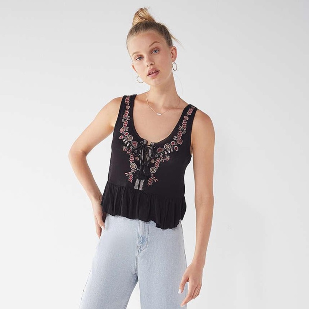 Urban Outfitters Wild + Free Tie Tank
